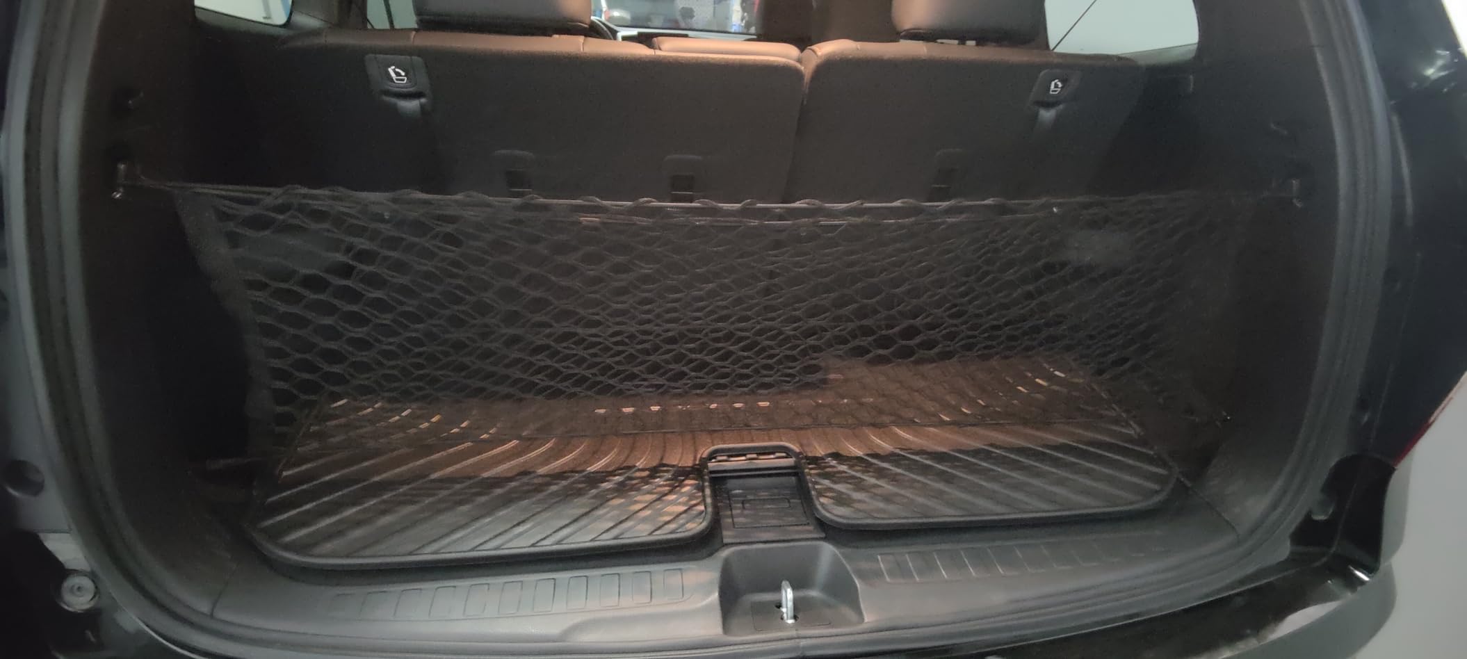 Envelope Automotive Elastic Trunk Mesh Cargo Net for Honda Pilot 2016-2025 - Car Accessories - Premium Trunk Organizer and Storage - Cargo Net for SUV- Vehicle Carrier Organizer customer photo 1