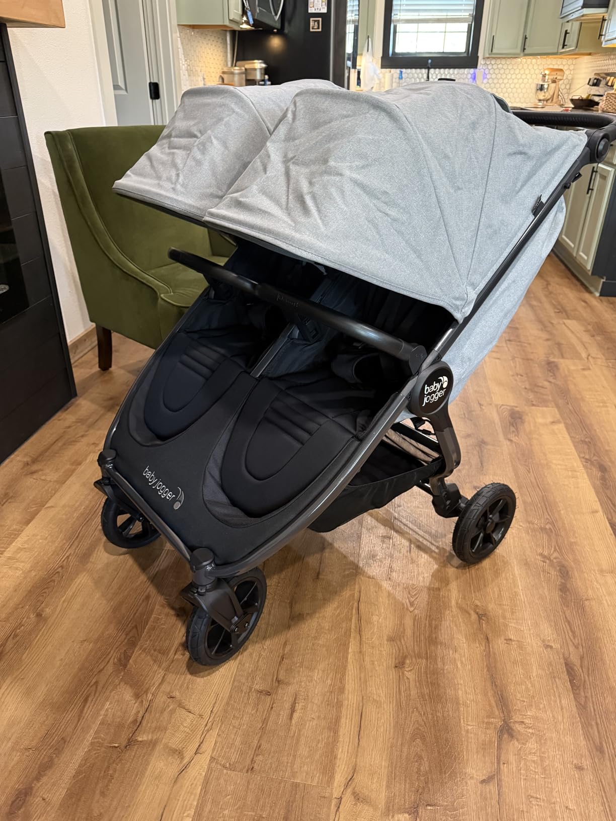 Baby Jogger City Mini GT2 All-Terrain Stroller | Lightweight Toddler Stroller with Forever Air Rubber Tires, One-Hand Fold, and All-Wheel Suspension | Pike customer photo 1