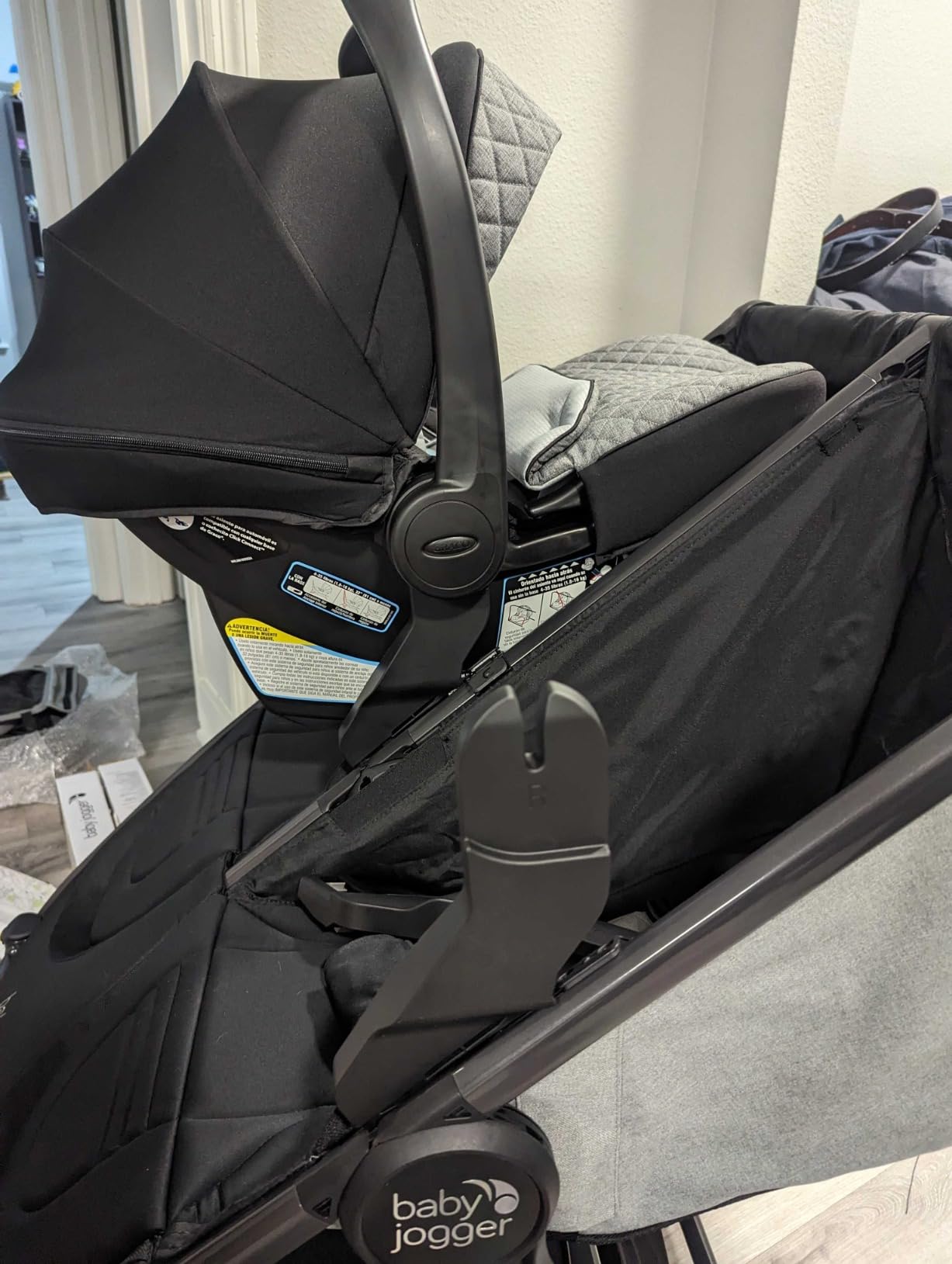 Baby Jogger City Mini GT2 All-Terrain Stroller | Lightweight Toddler Stroller with Forever Air Rubber Tires, One-Hand Fold, and All-Wheel Suspension | Pike customer photo 2