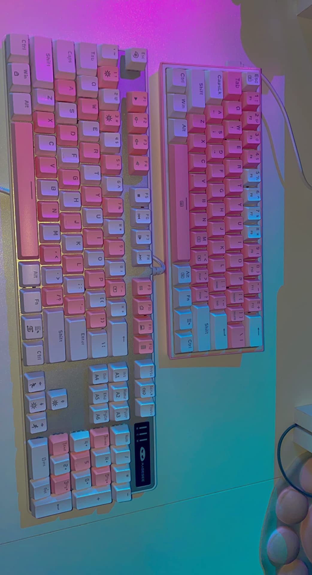 Redragon K617 Wired 60% Compact Hot-Swap RGB Gaming Mechanical Keyboard customer photo 2