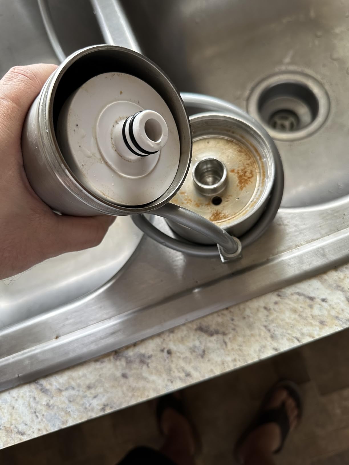 Countertop Water Filter, Stainless Steel 8000 Gal Filtration System customer photo 1