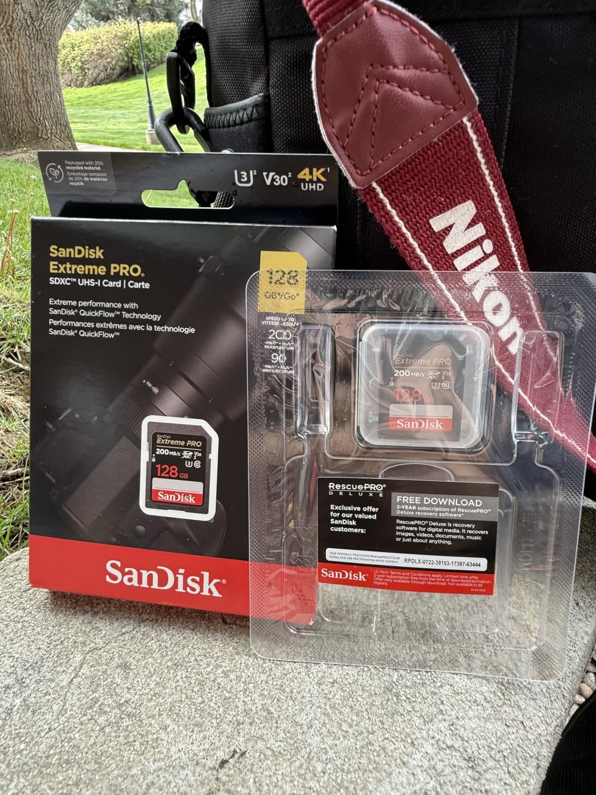 SANDISK 256GB Extreme PRO SD Memory Card, Up to 200MB/s Read Speeds, UHS-I customer photo 2