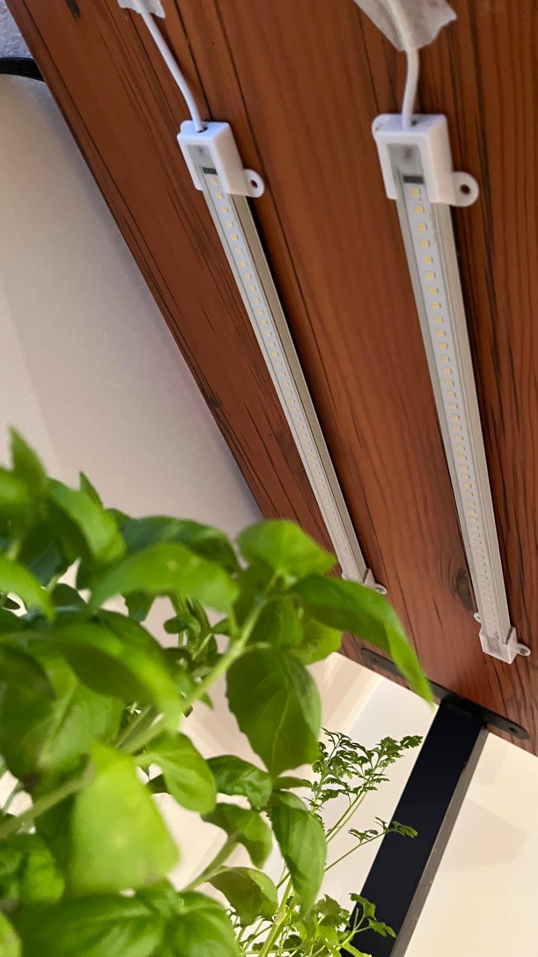 Mosthink Indoor Grow Strip Lights for Under Shelf Cabinet Plants customer photo 2
