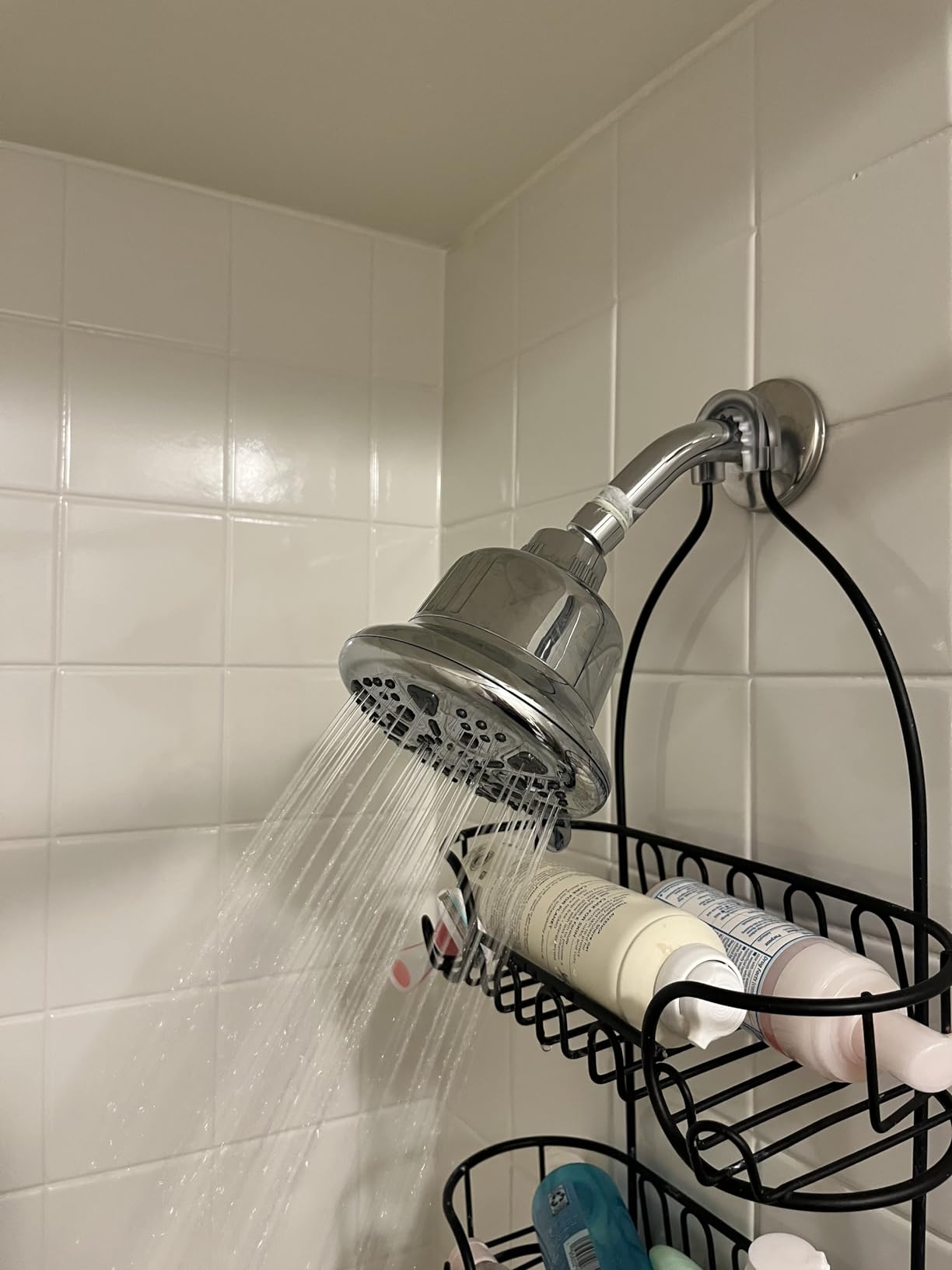 MakeFit Filtered Shower Head - High Pressure Shower Head with Filter for Hard Water Softener - 7 Settings Bathroom Rain Showerhead to Remove Chlorine and Heavy Metals (Chrome) customer photo 2