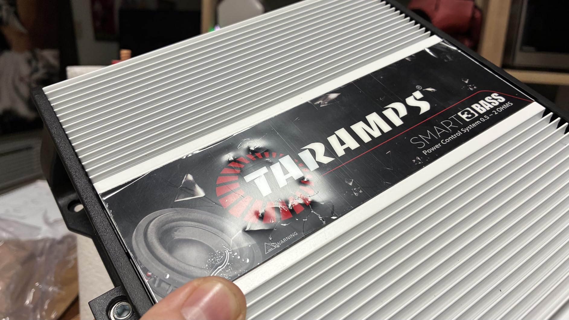 Taramps Smart 3 Bass 0.5 to 2 Ohms 3000 Watts RMS, Multi Impedance, 1 Channel, Amplifier for Car Subwoofer, High Power Class D, Mosfet Monoblock Digital, Smart 3k, Crossover Low Pass with Bass Boost customer photo 2