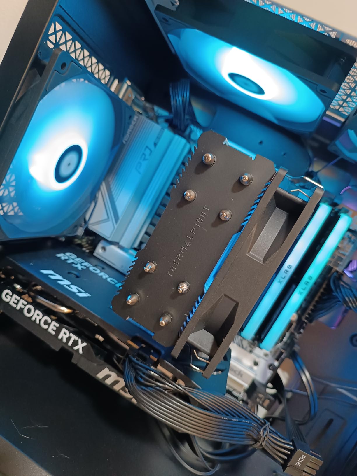 Asrock B650M Pro RS AMD Socket AM5 Ryzen 7000/8000/9000 Series DDR5 7200+ (OC) MHz 256GB M.2 Key E for WiFi SATA3 6.0 Gb/s Micro ATX Motherboard 2.5G LAN BIOS Flashback customer photo 2