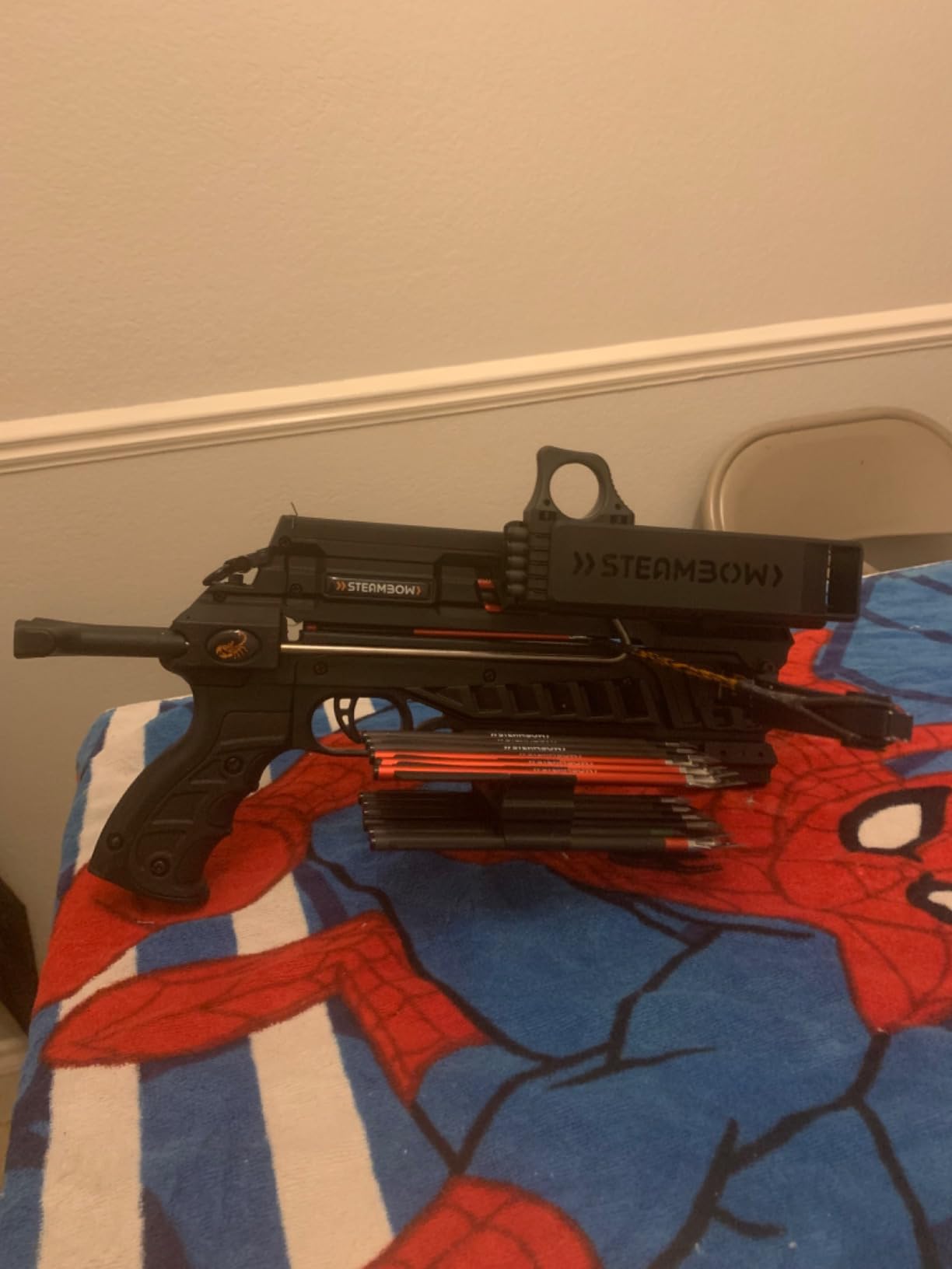 Steambow AR-6 Stinger II Compact 6-Shot Repeating Crossbow customer photo 2