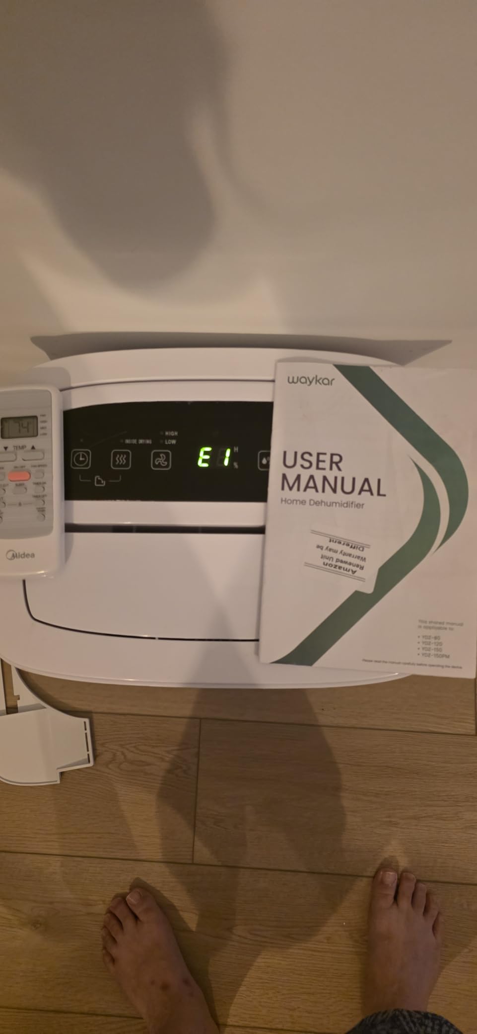 Waykar 80 Pints 2025 Energy Star Dehumidifier for Home up to 5,000 Sq. Ft, Ideal for Basement, Bathroom and Large Room with Drain Hose, Portable, Auto Defrost and Self-Drying customer photo 2