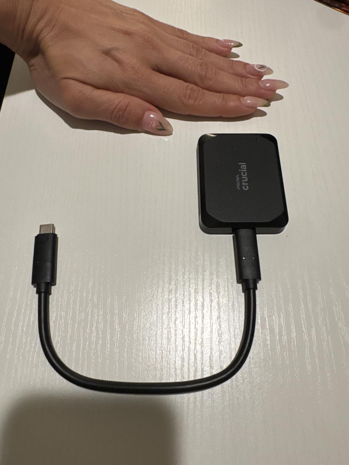 Crucial X9 2TB Portable SSD, Up to 1050MB/s, USB 3.2 USB-C, External Solid State Drive, Compatible with Windows, Mac, & Android, Reliable Storage for Games, Files, & Backups, Black - CT2000X9SSD902 customer photo 1