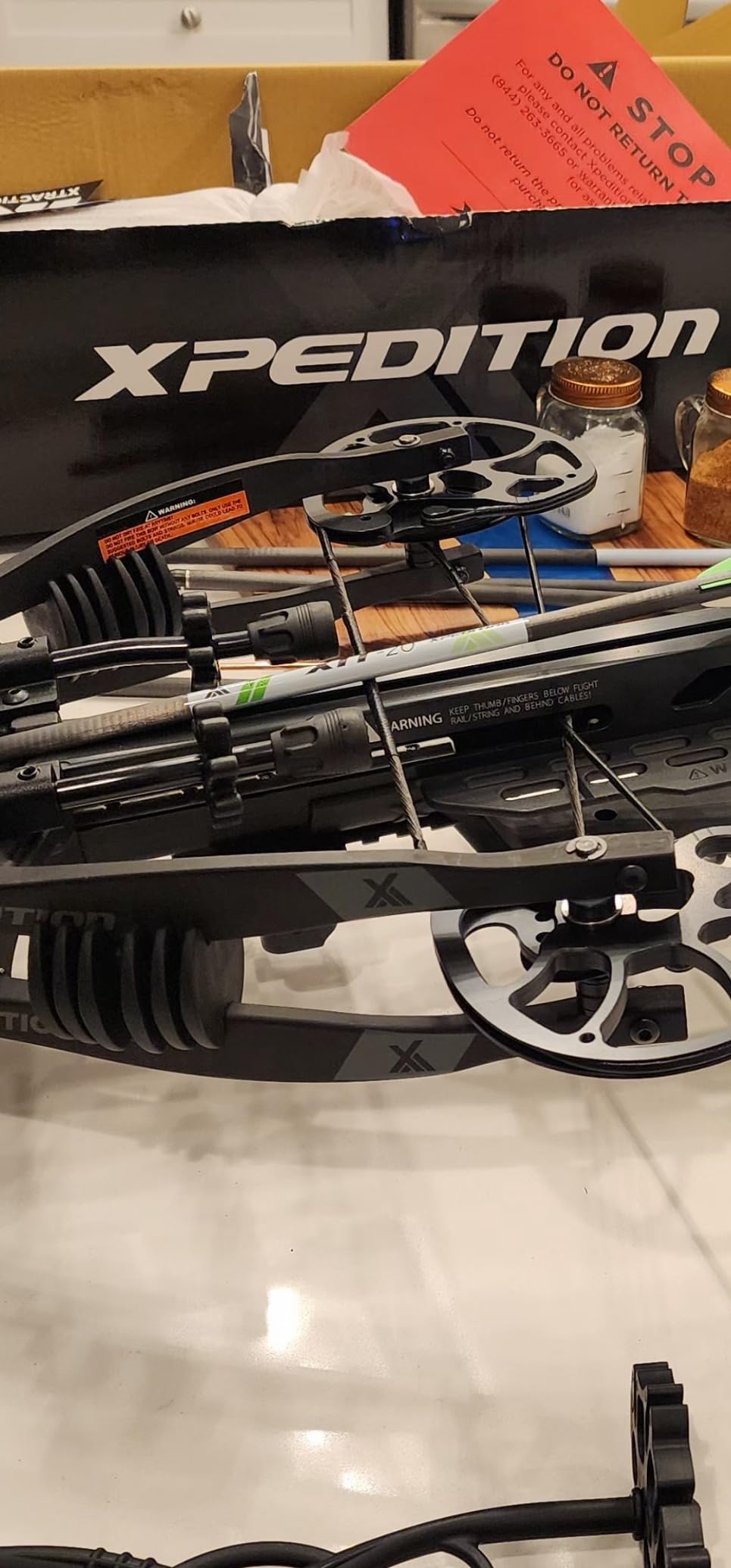 Xpedition Archery Xtraction 400X Crossbow, Premium 4X32 Scope, 400 FPS customer photo 2
