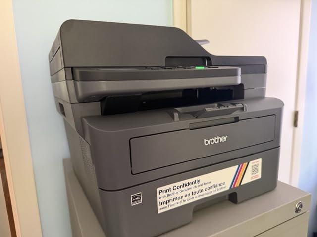 Brother DCP-L2640DW Wireless Compact Monochrome Multi-Function Printer, Copy, Scan, Duplex, Mobile Printing customer photo 2