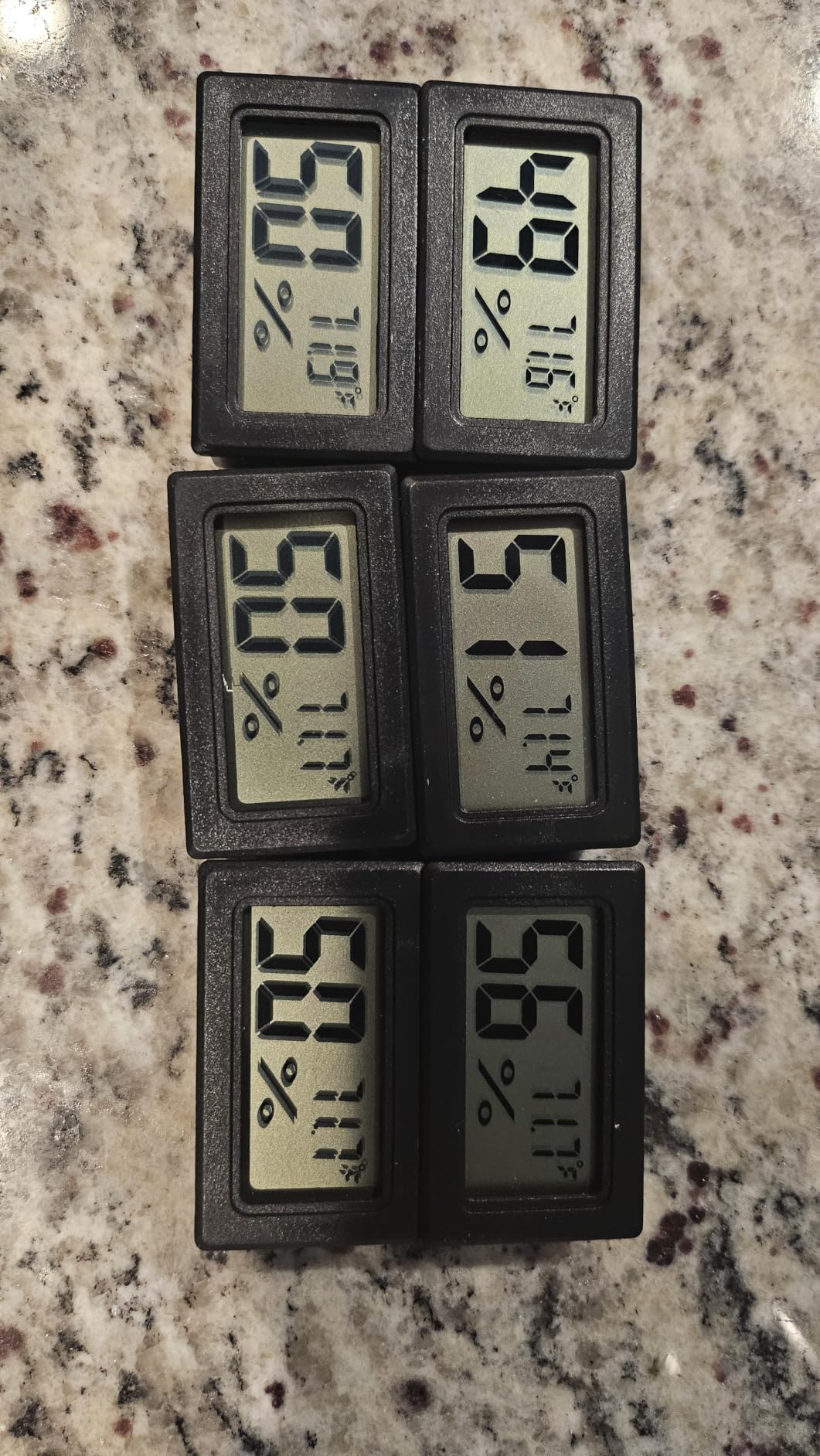 6-Pack Mini Hygrometer Indoor Humidity Meter Digital Thermometer customer photo 2