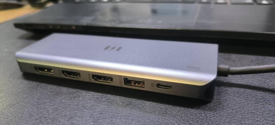 USB C Docking Station Dual Monitor, Selore Docking Station 3 Monitors customer photo 1