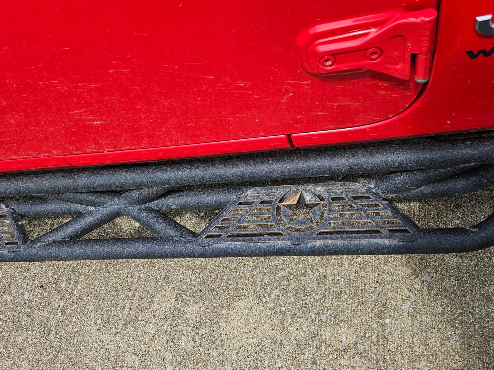 YZONA Running Boards Side Steps Compatible with 2007-2018 Jeep Wrangler JK customer photo 2