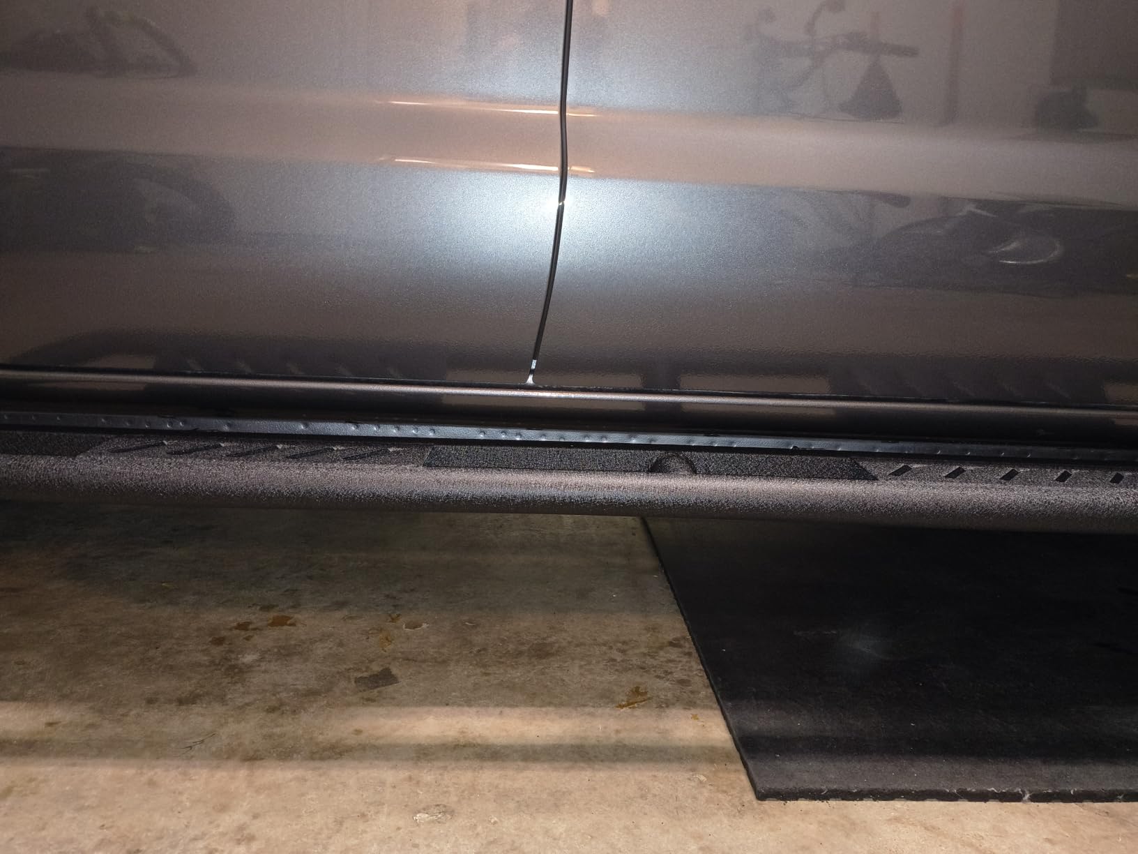 Tyger Auto Trax Side Steps Compatible with 2007-2018 Jeep Wrangler JK 4-Door (Exclude JL) | TG-TX7J27608 | Textured Black Drop Step Rail Running Board customer photo 1