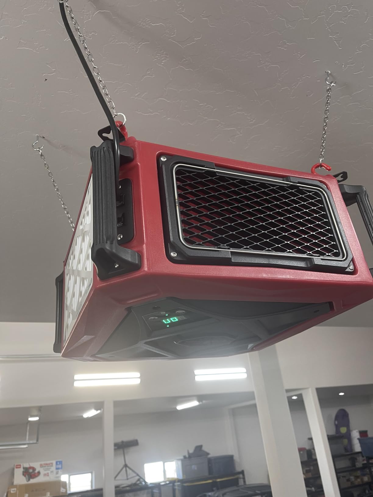 Abestorm 780 CFM Hanging Air Filtration System, Remote Control, DecDust 780 customer photo 1