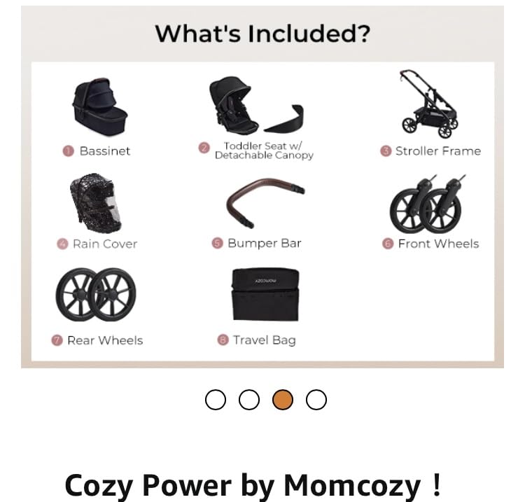 Momcozy ChangeGo Single to Double to Wagon Stroller, 23 Configurations customer photo 1