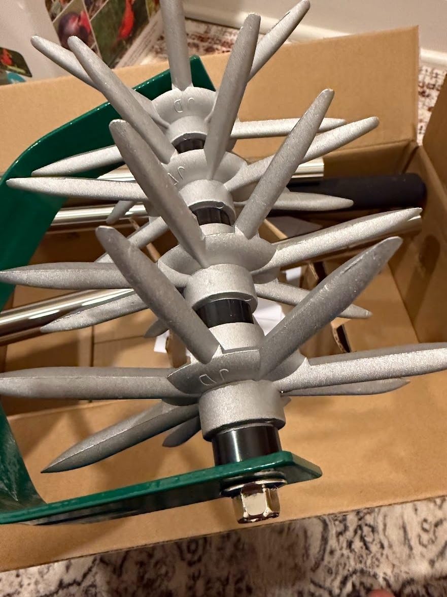 YEELOR Rotary Cultivator Garden Tool with Durable Aluminum Gears customer photo 2
