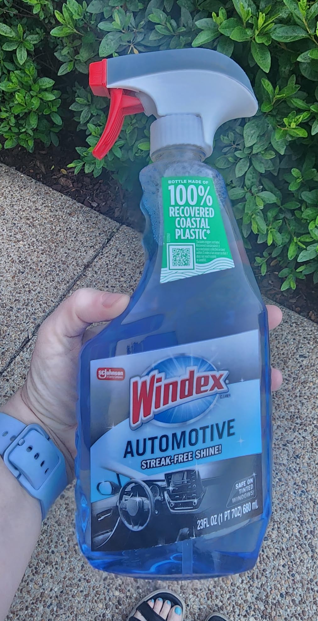 Windex Automotive Car Glass Cleaner Spray, 23 oz customer photo 1