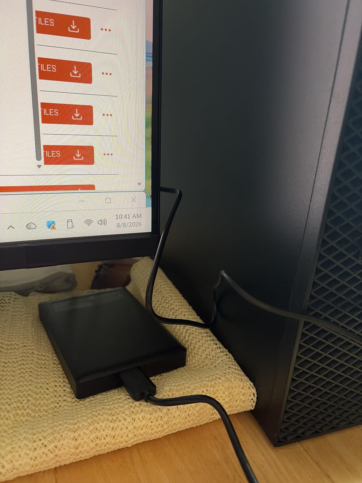 Seagate 16TB One Touch Desktop Hard Drive | USB-C (STNB16000400) customer photo 2