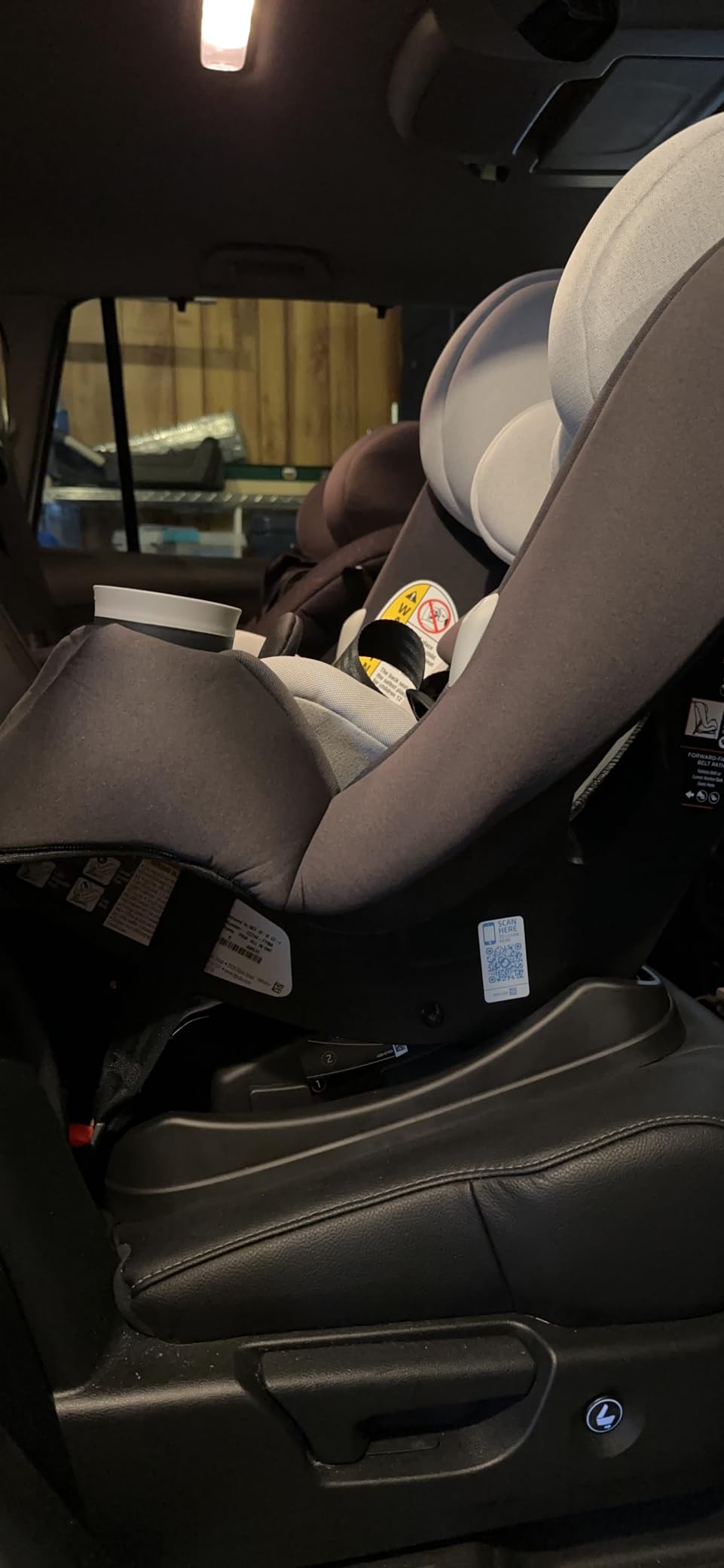 Maxi-Cosi Pria All-in-One Convertible Car Seat, Infant to Toddler Car Seat, Easy-Install Harness, Machine-Washable Cover, 5-100 lbs, Sea Salt customer photo 2