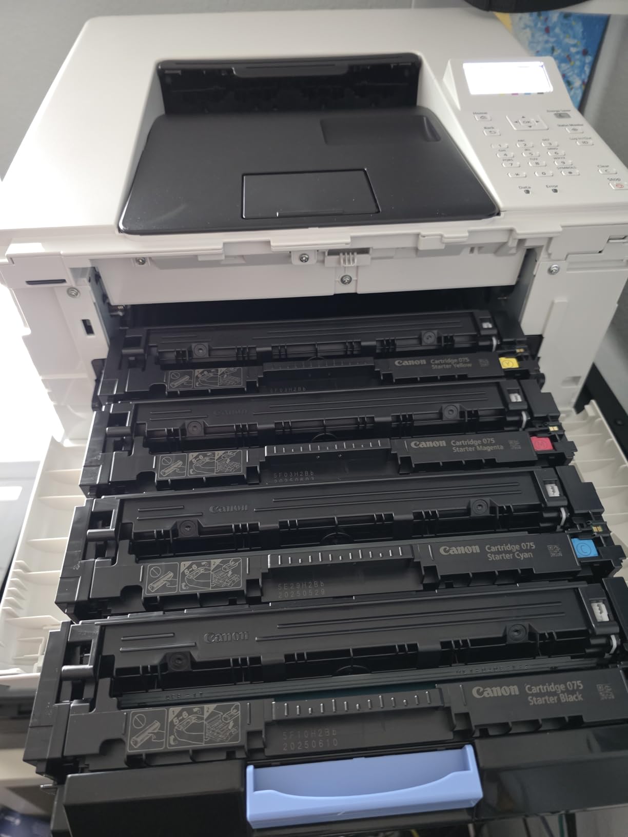 Canon Color imageCLASS LBP646Cdw Wireless Laser Printer, Duplex, 26 PPM, Print Only, White customer photo 1