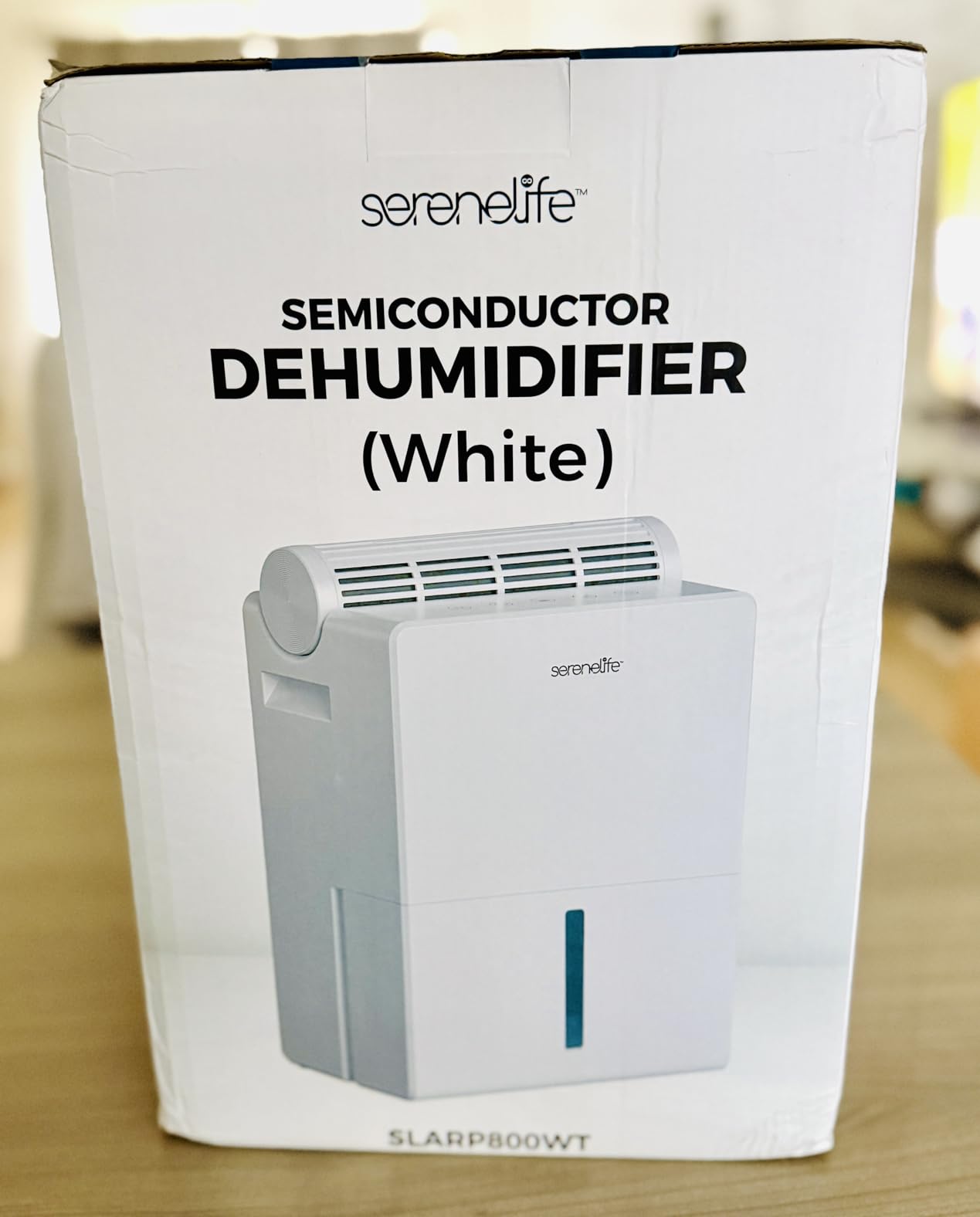SereneLife Dehumidifier, Quiet 2-in-1 Thermoelectric & Desiccant Dehumidifiers for Home, 85 oz Tank Drying Base w/Small Room Attachment, Smart Humidity Control for Basement, Bathroom, Bedroom, Closet customer photo 1