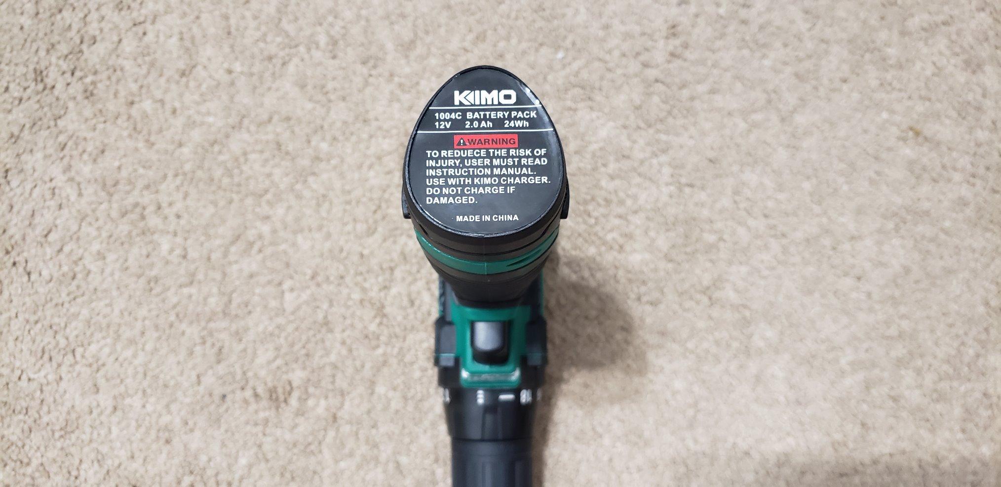 KIMO Impact Wrench 1/2 Cordless, Impact Gun for Car Tire, 20V Impact Driver customer photo 2