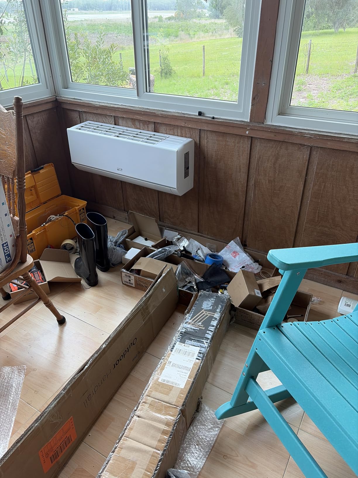 COSTWAY 12000 BTU Mini Split Air Conditioner & Heater, 20 SEER2 115V customer photo 2