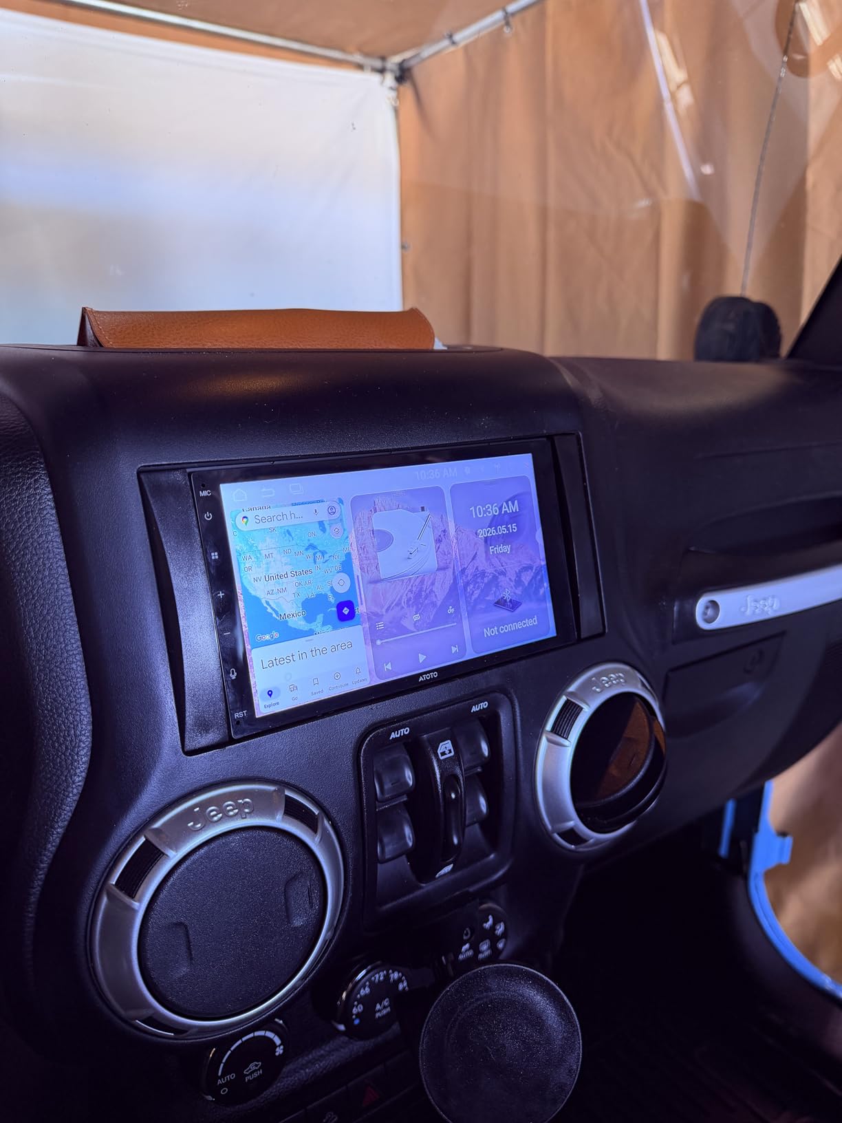 ATOTO S8L 7inch AI Android Double Din Car Stereo, w/OBD, 4G SIM+WiFi,4G+64G customer photo 1