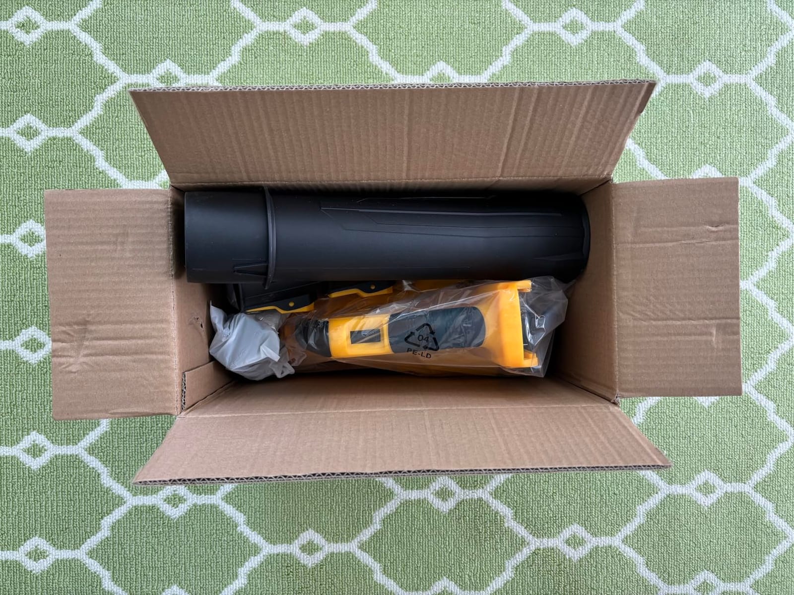 Electric Leaf Blower Cordless with Battery and Charger for Lawn Care Small customer photo 1