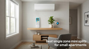 best single zone mini splits for small apartments