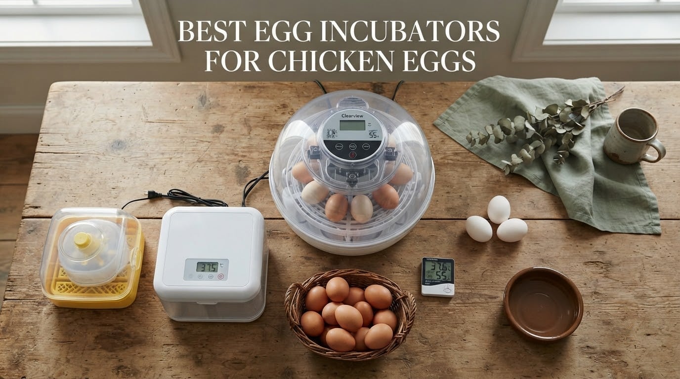 best egg incubators for chicken eggs