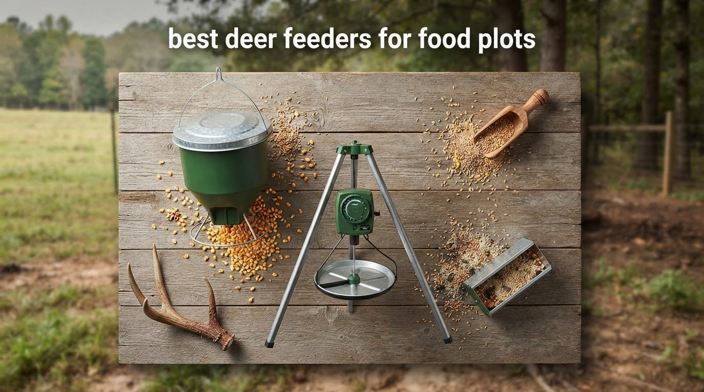 best deer feeders for food plots