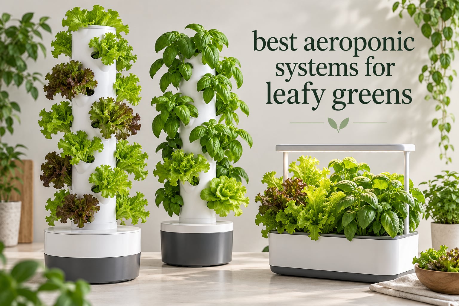 best aeroponic systems for leafy greens