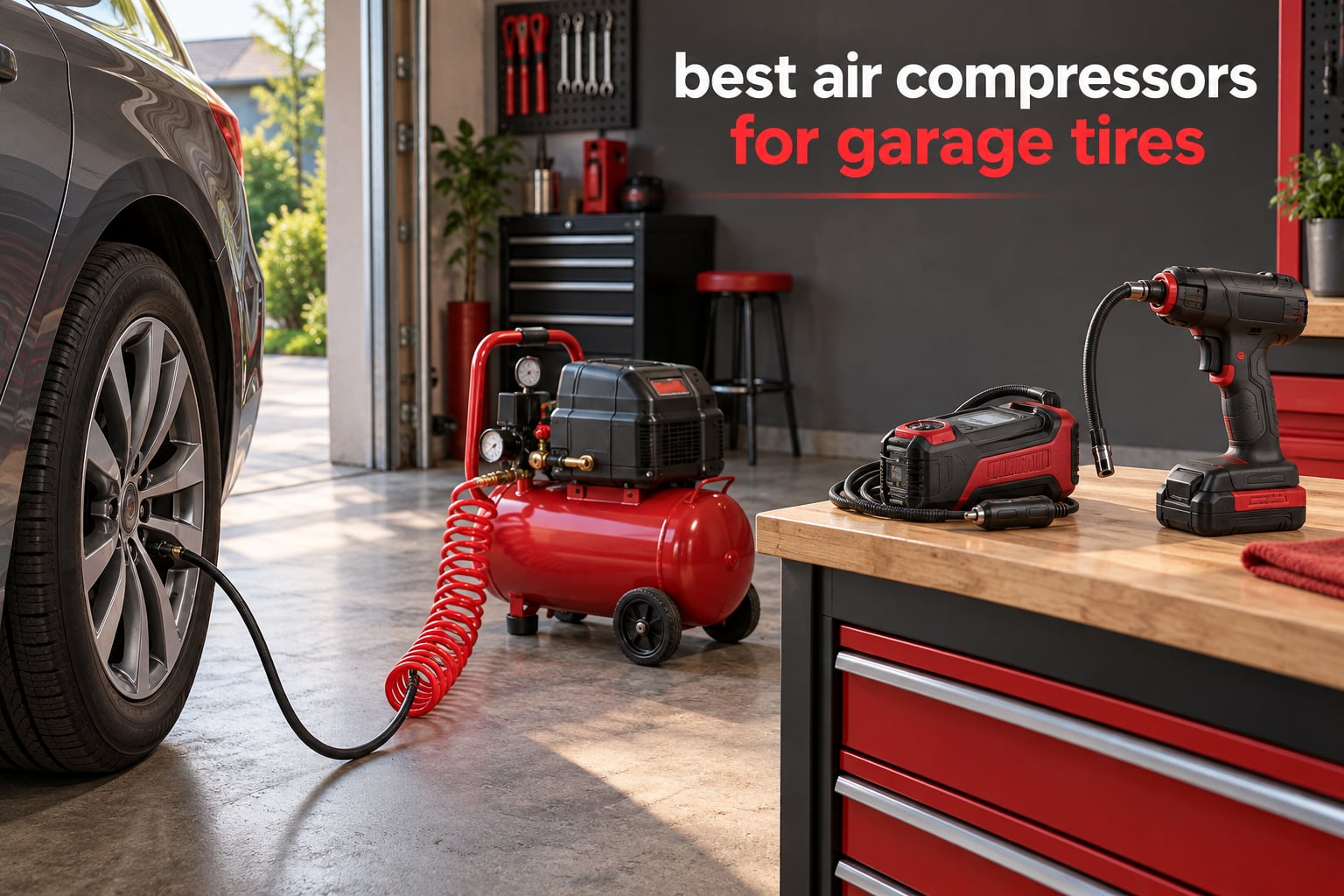 best air compressors for garage tires