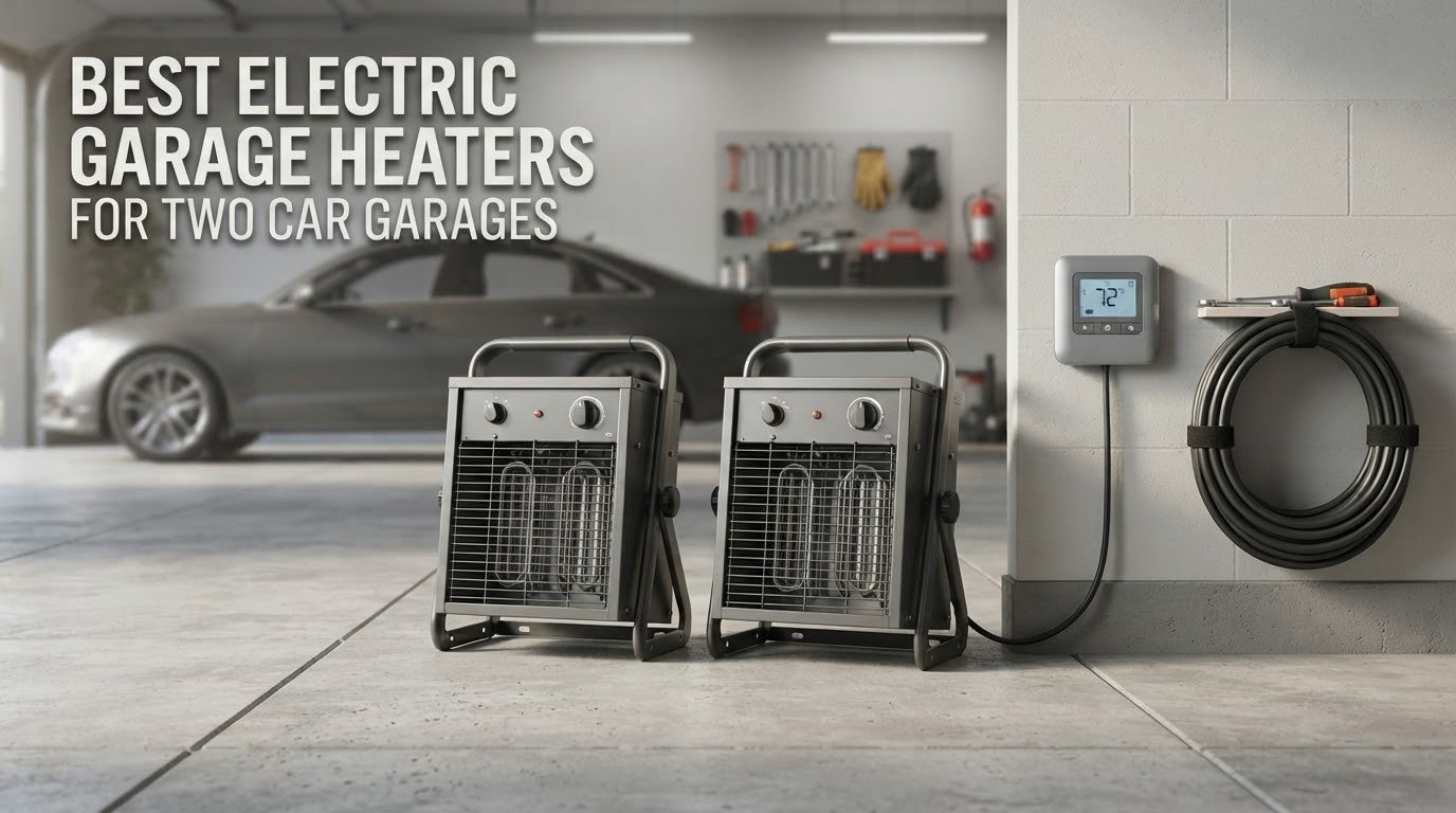 best electric garage heaters for two car garages