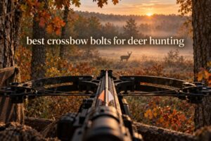 best crossbow bolts for deer hunting