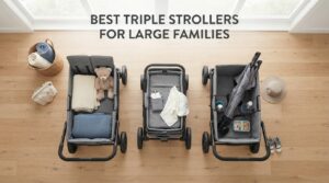 best triple strollers for large families