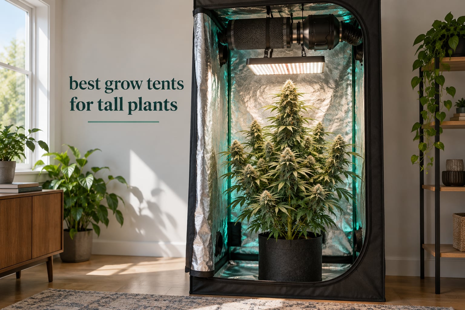 best grow tents for tall plants