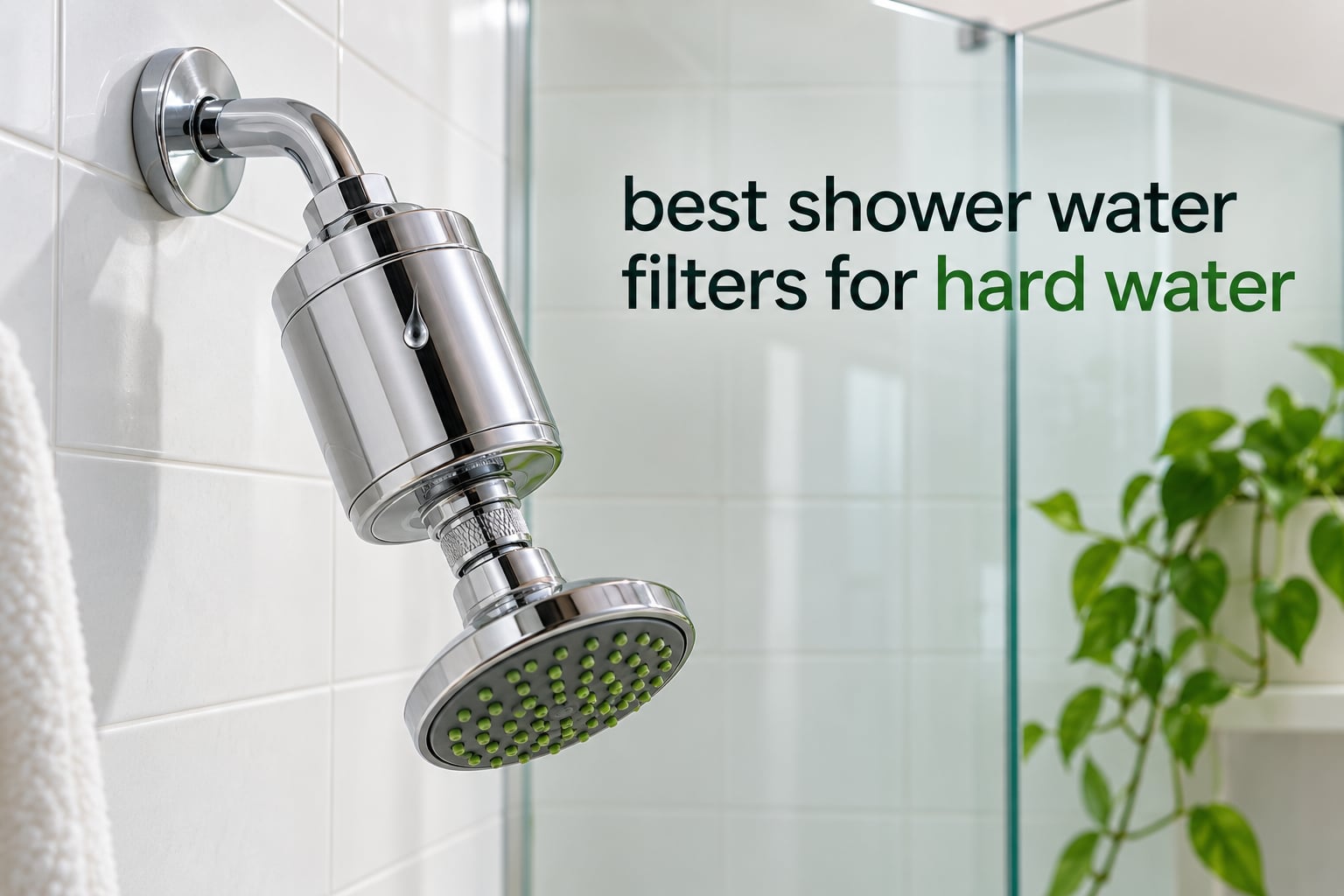 best shower water filters for hard water