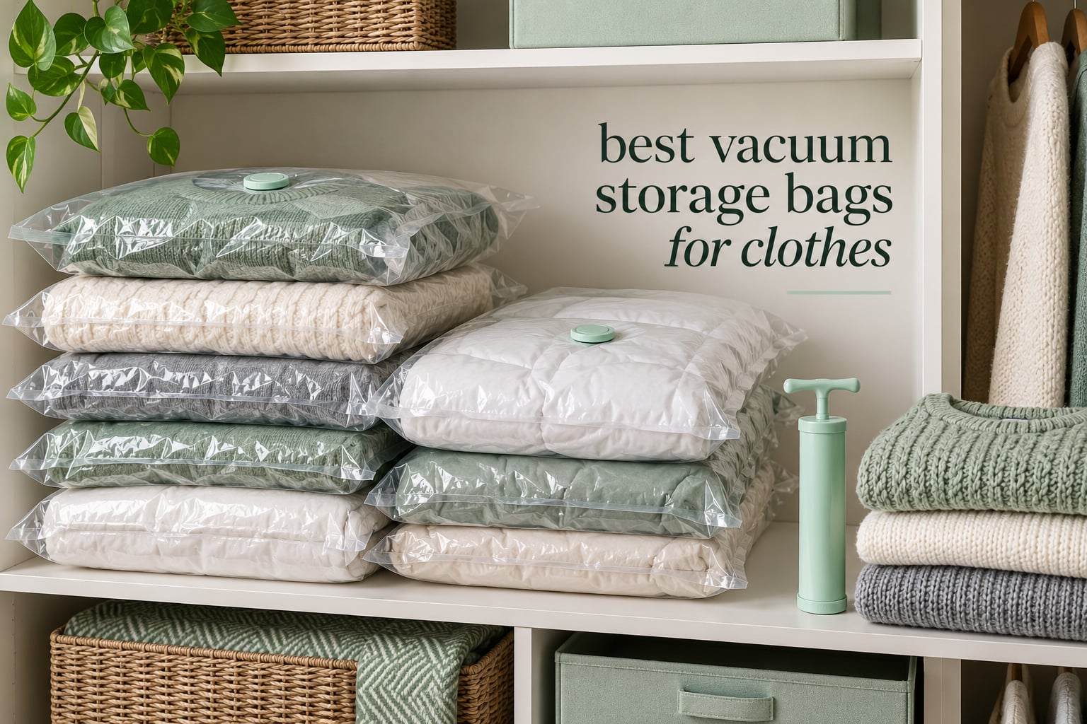 best vacuum storage bags for clothes