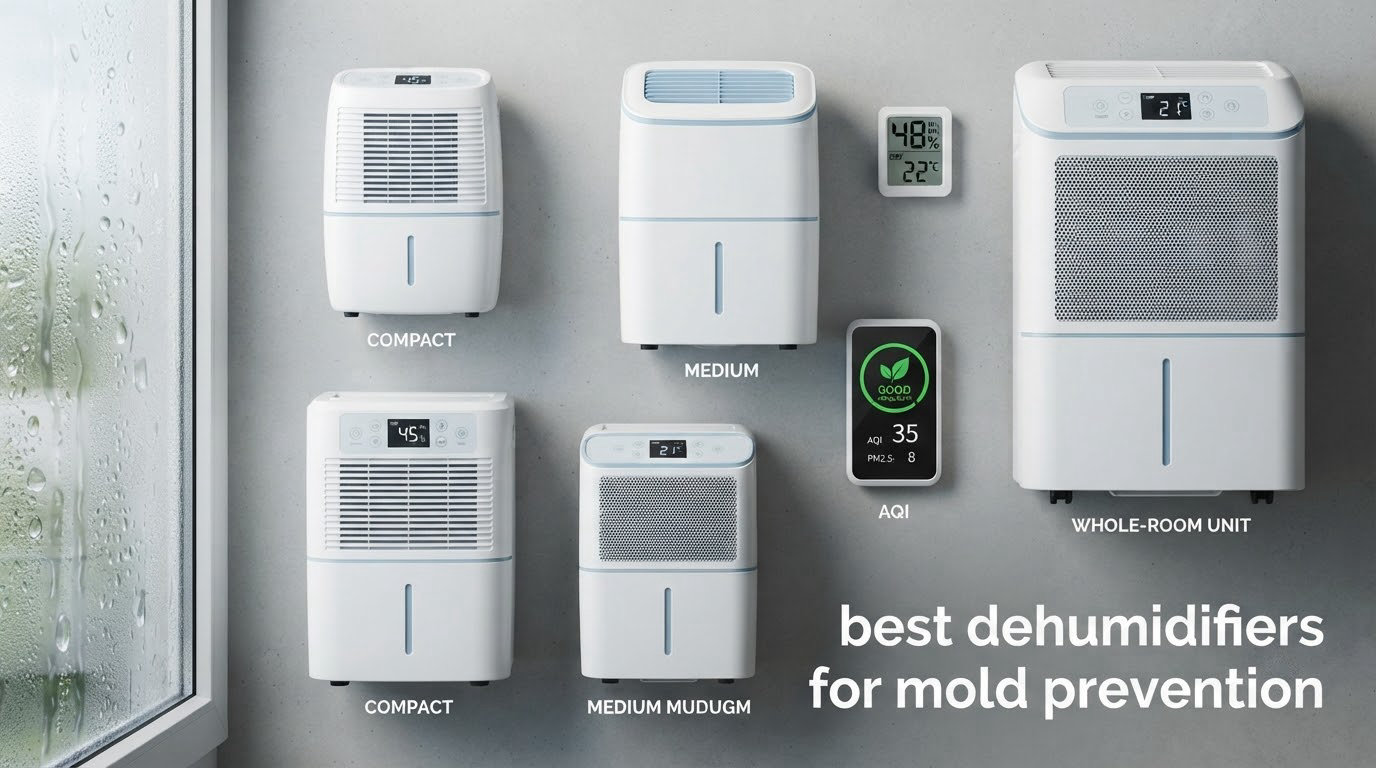 best dehumidifiers for mold prevention