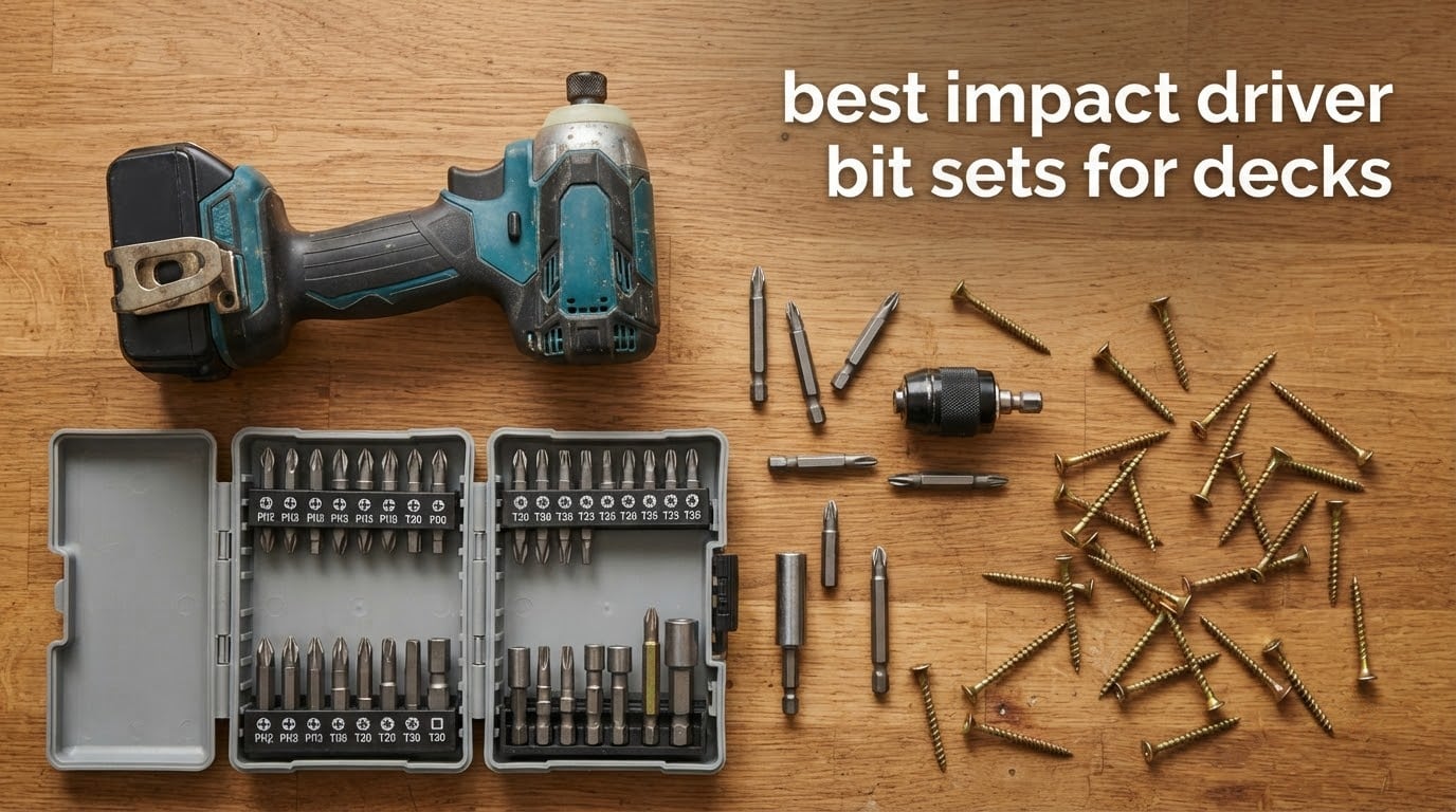 best impact driver bit sets for decks