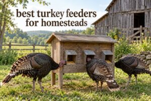 best turkey feeders for homesteads
