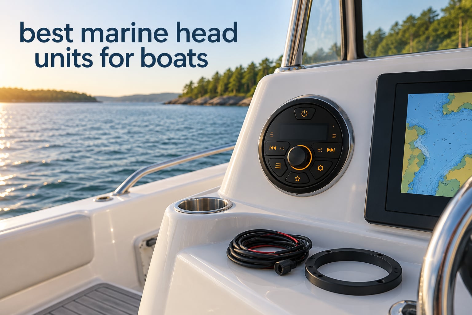 best marine head units for boats