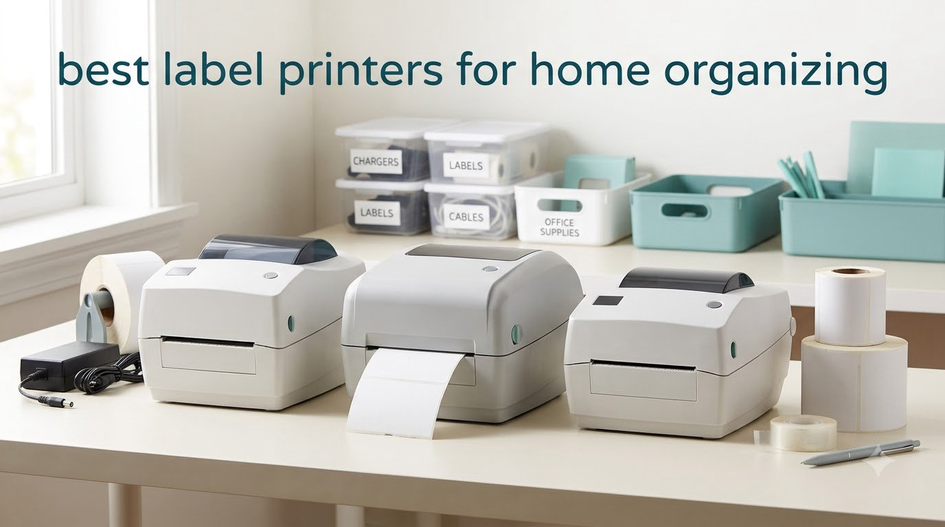 best label printers for home organizing