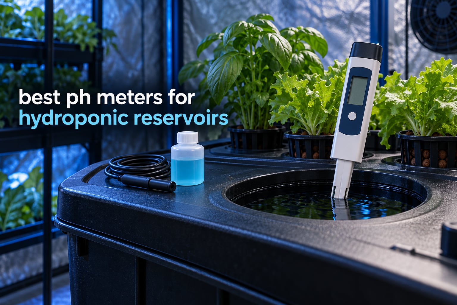 best ph meters for hydroponic reservoirs