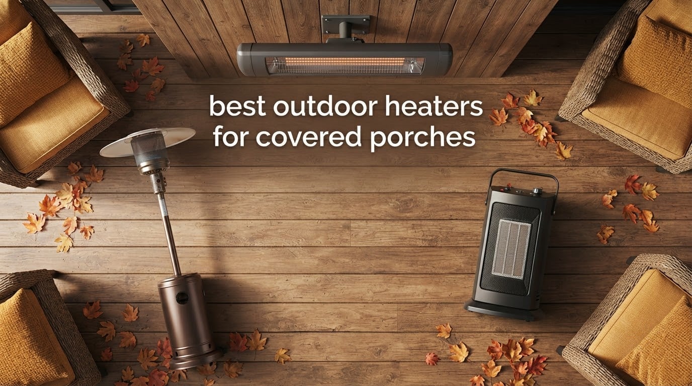 best outdoor heaters for covered porches