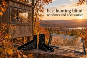best hunting blind windows and accessories